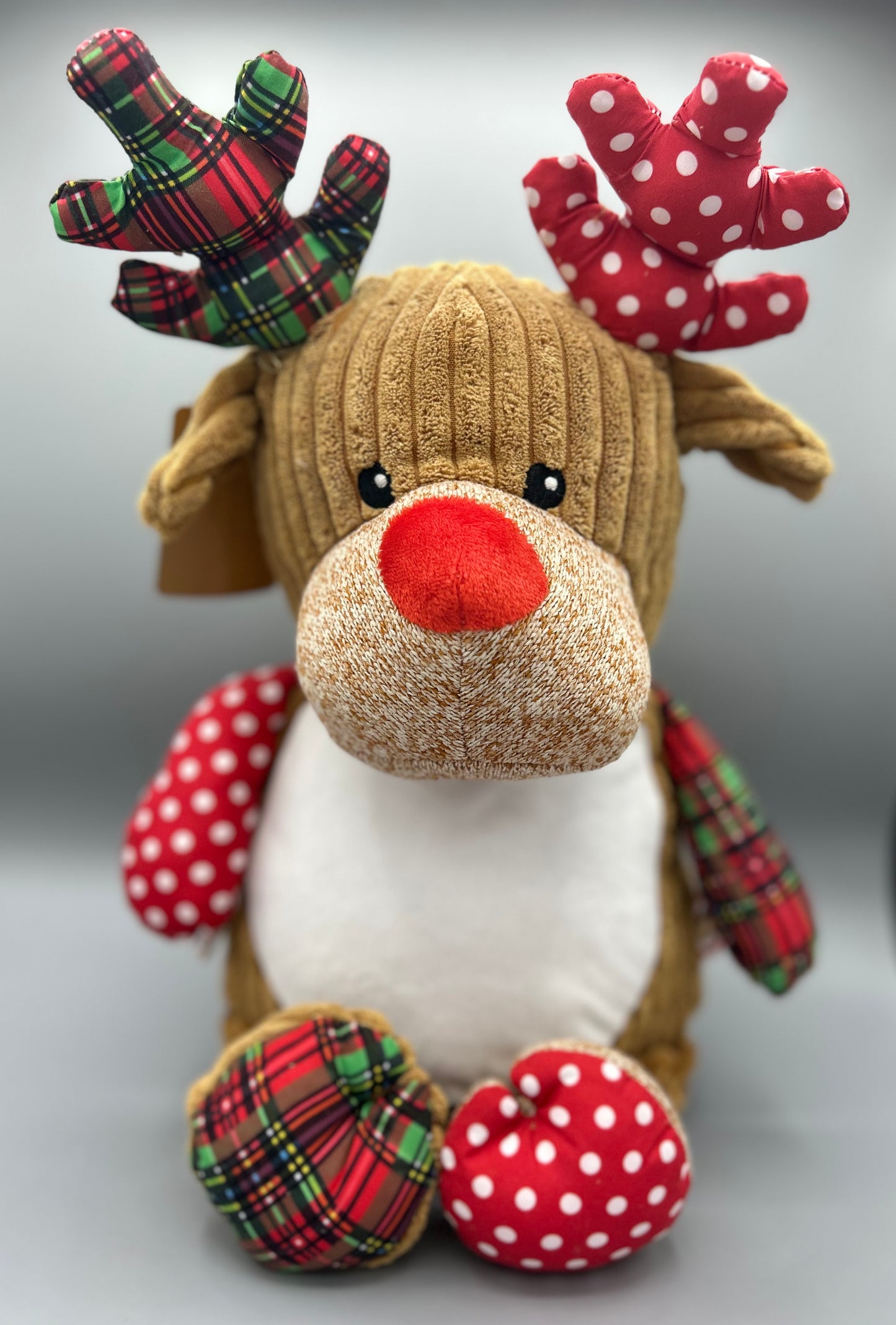 Rudolph Customizable Stuffed Animal